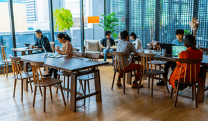 Open office design - Stock Image